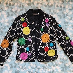 Carina Vintage Silk Jacket
